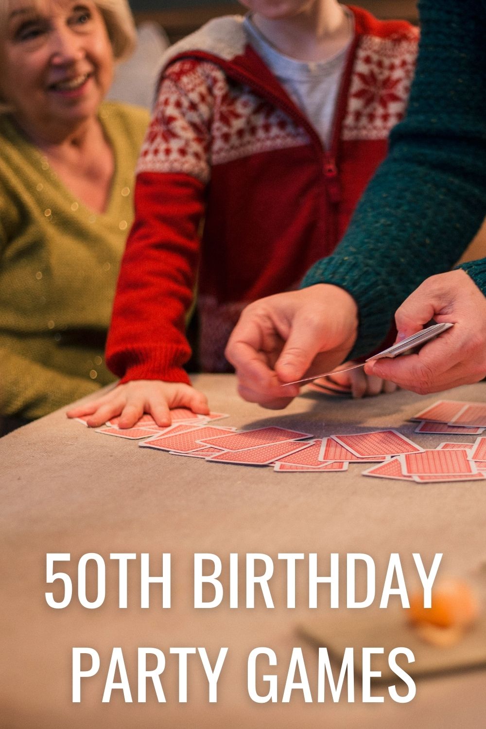 50th birthday party games