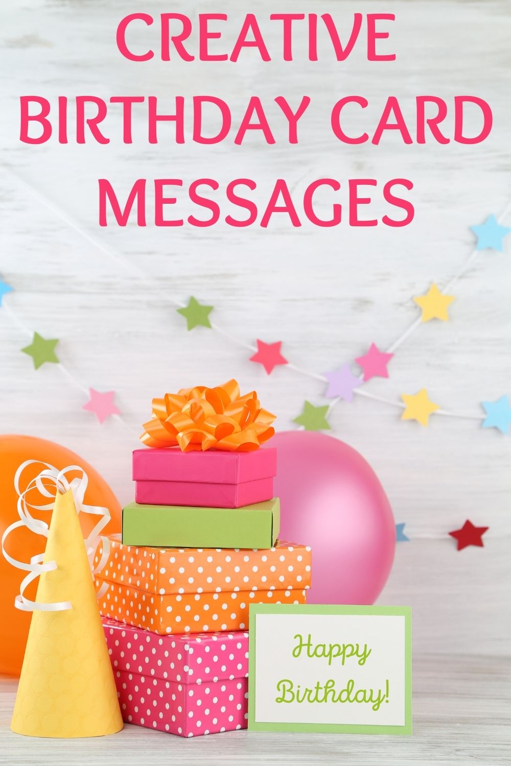 creative birthday card messages