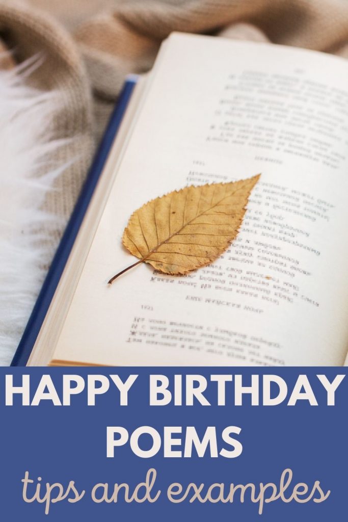 Happy Birthday Poems: Tips and Examples – Major Birthdays