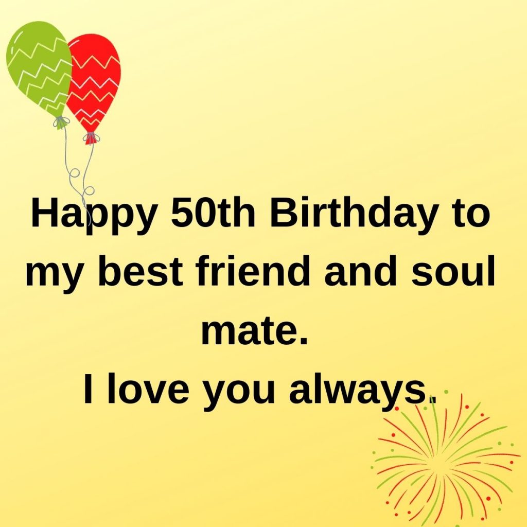 50th Birthday Messages That Will Make Them Feel Special – Major Birthdays