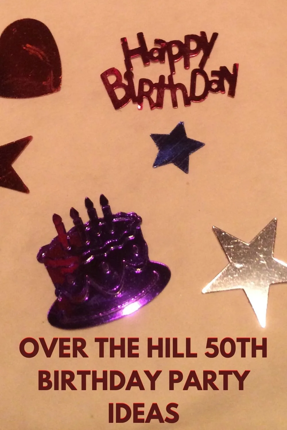 over the hill 50th birthday party ideas