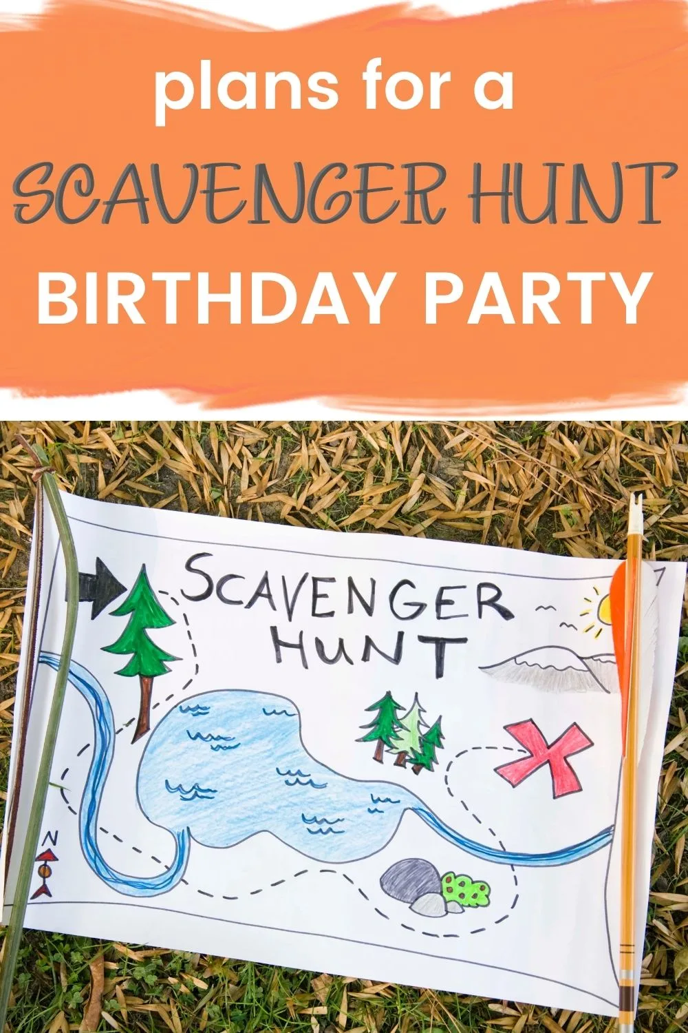 Scavenger hunt birthday party