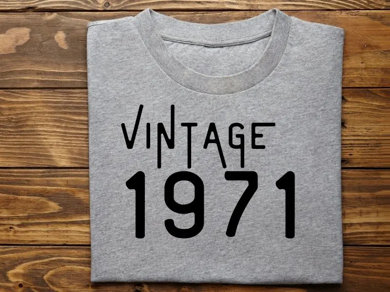 vintage 1971 teeshirt