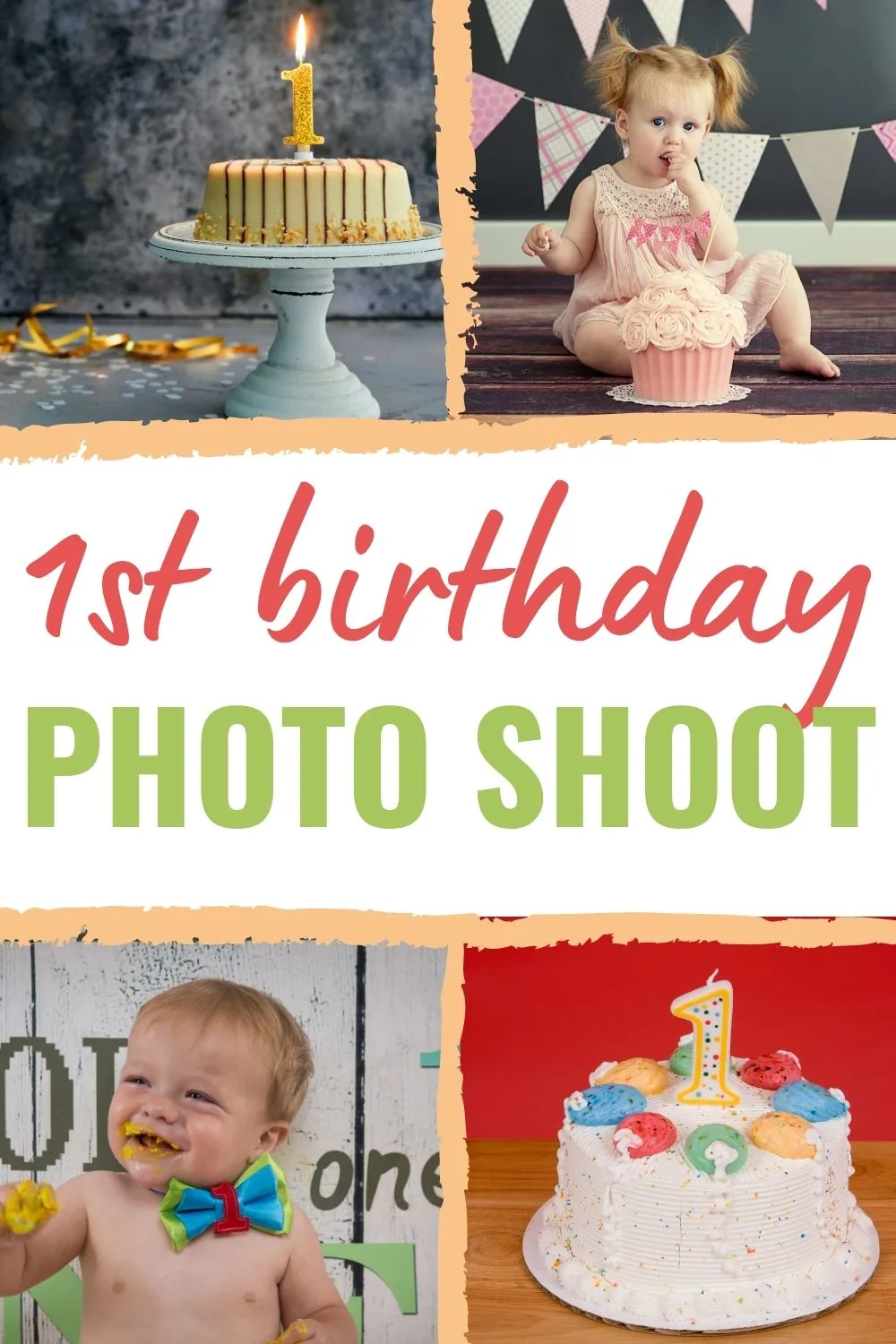 1st birthday photo shoot ideas
