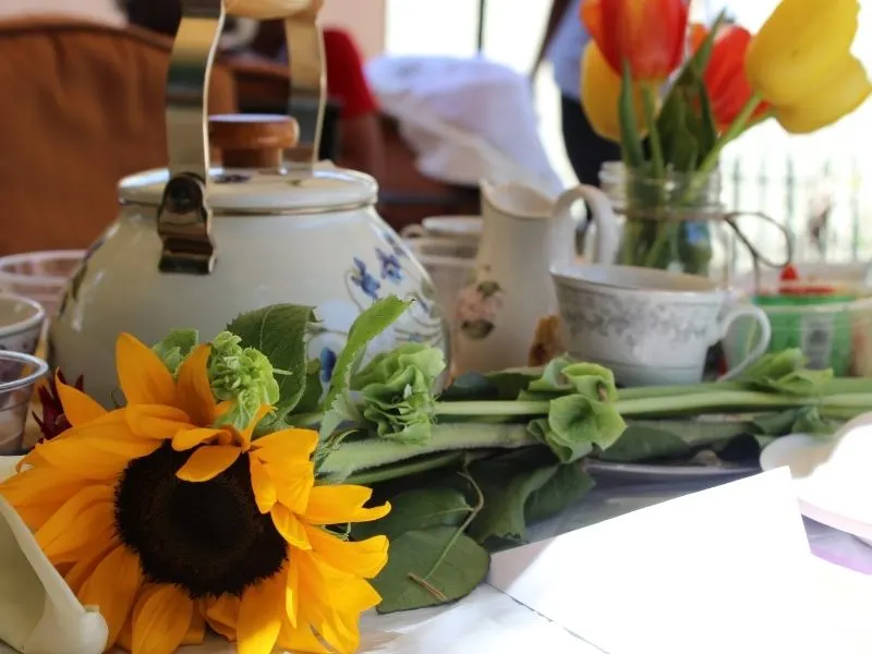 sunflower party decorations