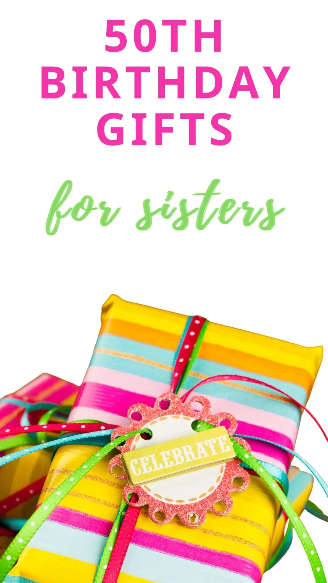 50th birthday gifts for sisters