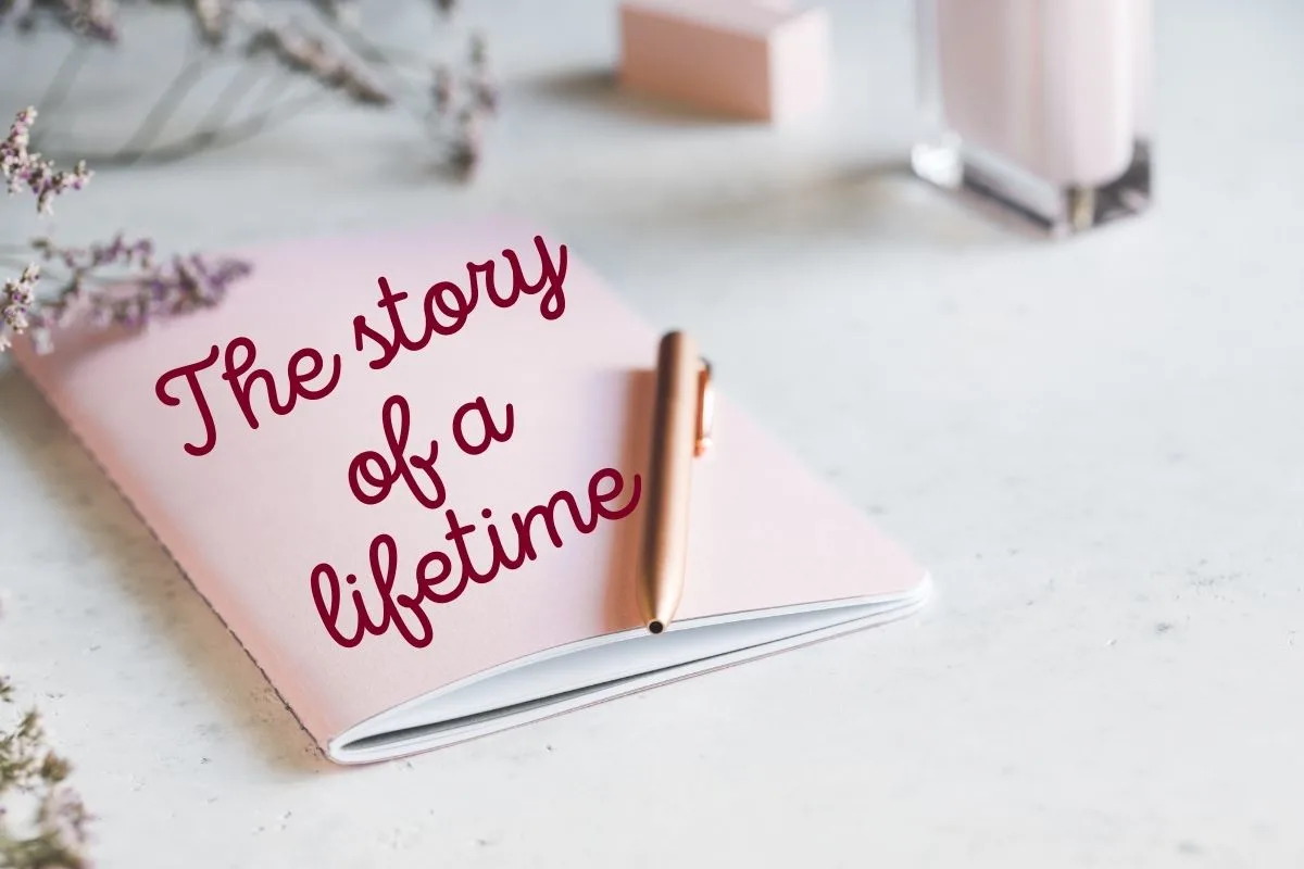 the story of a lifetime journal