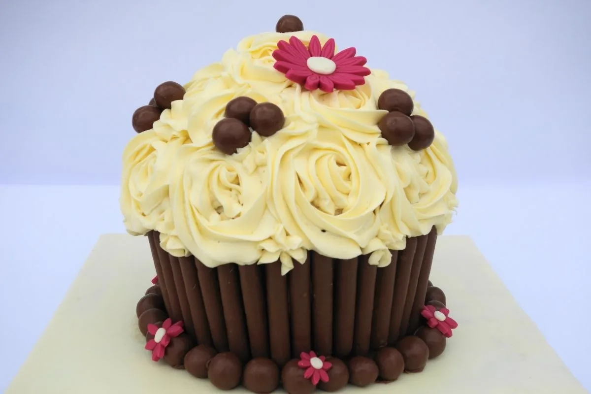 giant cupcake cake