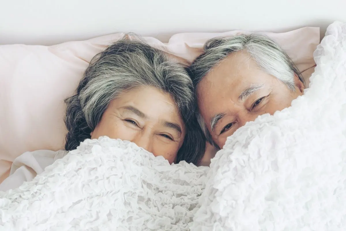 couple in bed