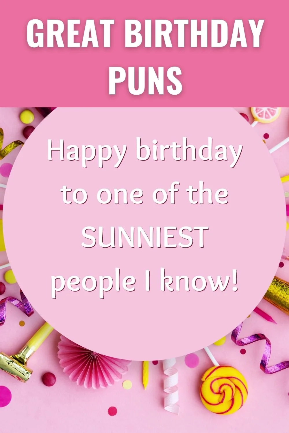 great birthday puns